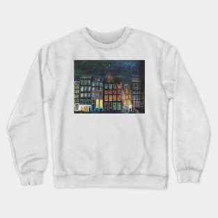 Amsterdam At Night Crewneck Sweatshirt